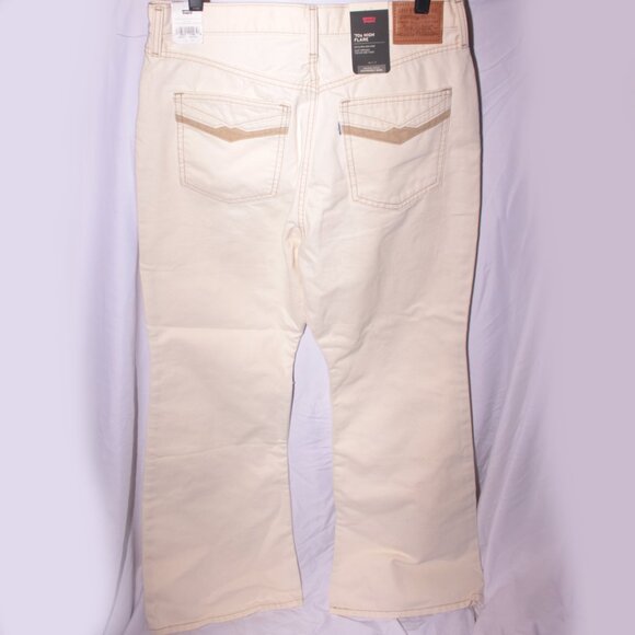 NWT Levi's 70's High Flare Denim Jeans Plus Size 32 x 30 - Picture 12 of 16